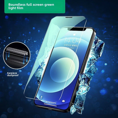 Applicable to Apple iphone16promax tempered film iphone15pro full screen no black edge film dust film iphone14 mobile phone film - Shengyao Chuangqi (HK) International Limited