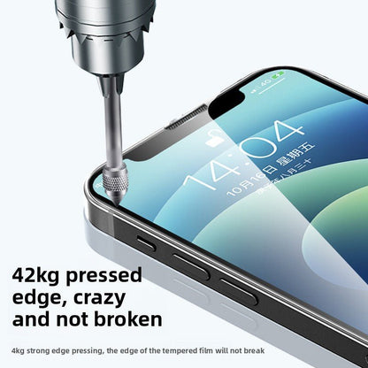 Applicable to Apple iphone16promax tempered film iphone15pro full screen no black edge film dust film iphone14 mobile phone film - Shengyao Chuangqi (HK) International Limited