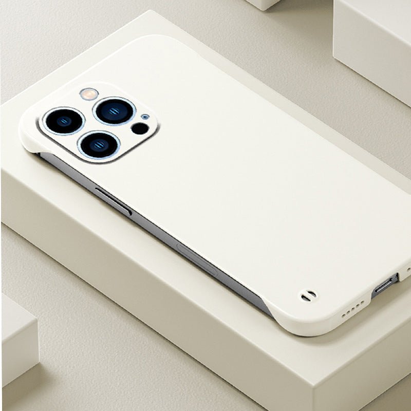 Applicable to iphone16 ultra - thin heat dissipation borderless Apple 15 mobile phone case anti - drop light bare metal mobile phone case in summer - Shengyao Chuangqi (HK) International Limited