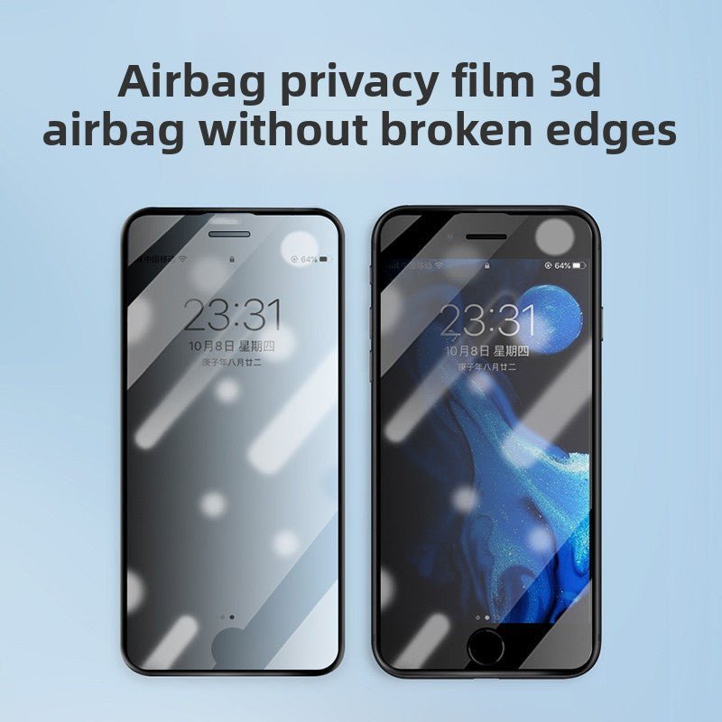 Applicable to iPhone16promax airbag film Apple iPhone15Pro airbag iPhone13 anti - privacy film iPhone14Pro anti - drop and unbroken edge - Shengyao Chuangqi (HK) International Limited