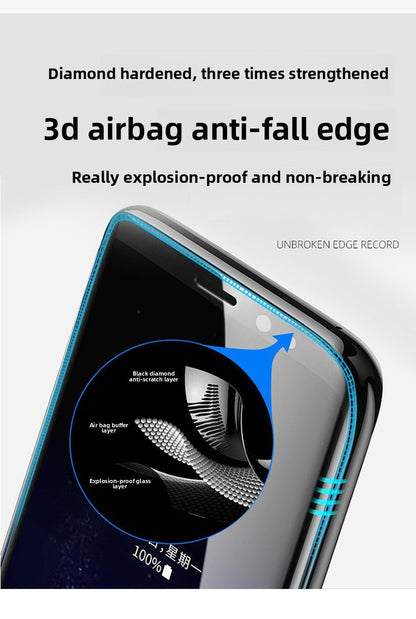 Applicable to iPhone16promax airbag film Apple iPhone15Pro airbag iPhone13 anti - privacy film iPhone14Pro anti - drop and unbroken edge - Shengyao Chuangqi (HK) International Limited