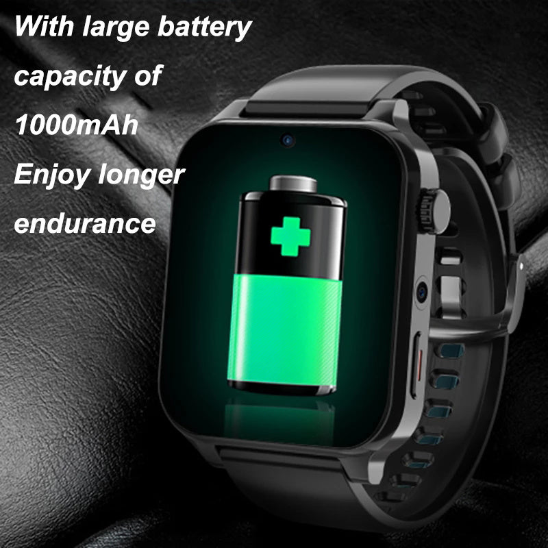 Smart Bluetooth Call Watch 64GB Wifi GPS Positioning Dual Camera Waterproof Sports Men&