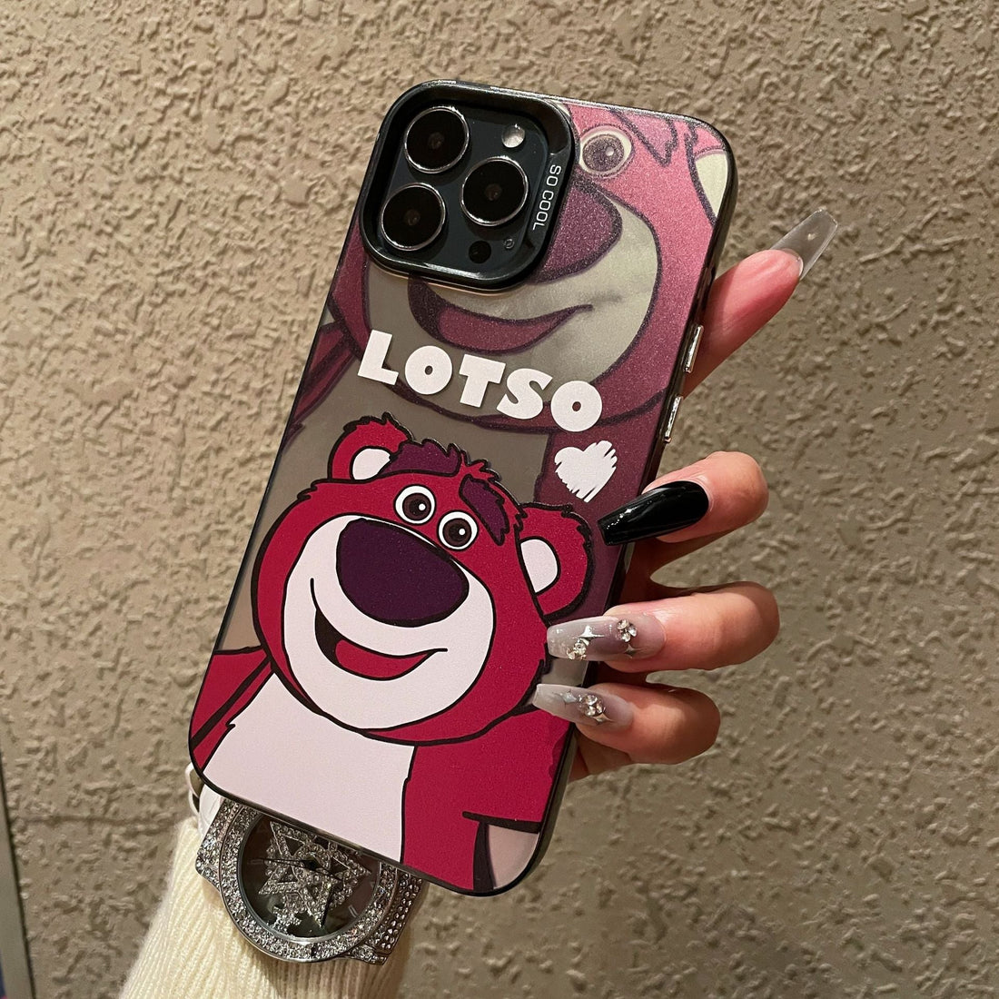 Business case for Apple 15PROMAX cartoon hard case IMD color silver anti - drop iPhone 13 mobile phone case iPhone 16 - Shengyao Chuangqi (HK) International Limited