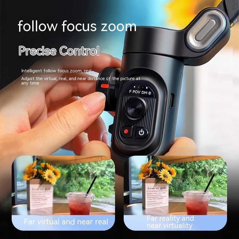 Mobile Phone Stabilizer Selfie Three-axis Anti-shake