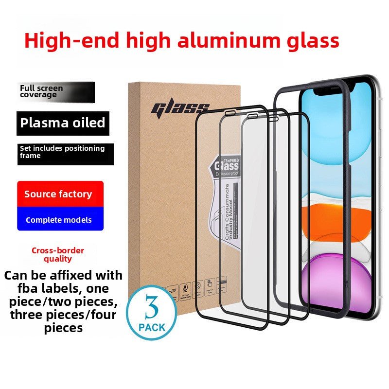 Cross - border hot sale iPhone16Pro max tempered film iPhone15 set tempered film 14Pro high definition 13 eye protection - Shengyao Chuangqi (HK) International Limited