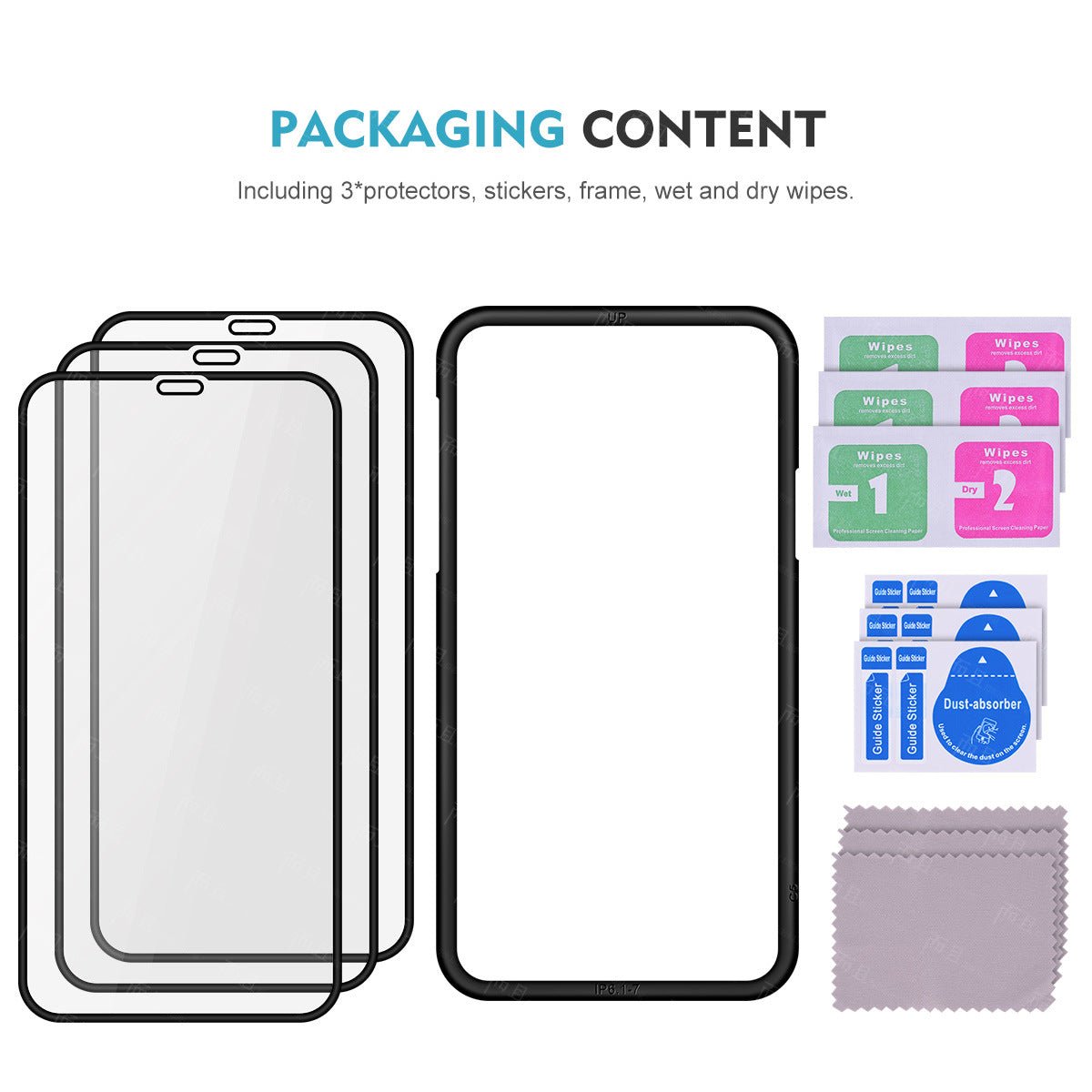 Cross - border hot sale iPhone16Pro max tempered film iPhone15 set tempered film 14Pro high definition 13 eye protection - Shengyao Chuangqi (HK) International Limited