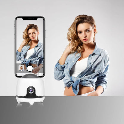Custom Logo Available 360 Auto Rotation Tracking Smart Video Shooting Support Face Tracking Camera Mobile Phone Holder - Shengyao Chuangqi (HK) International Limited