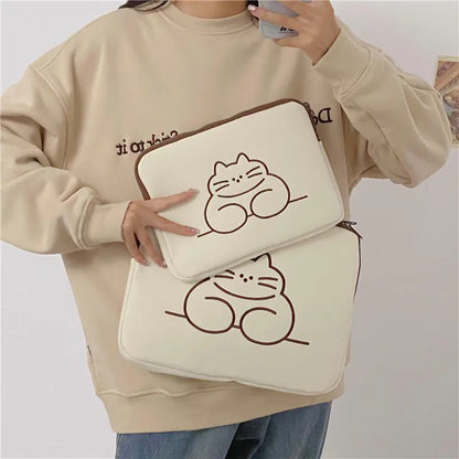 3D Embroidered Animal Design Tablet Case - Premium Durable Breathable Case for All 10.2&quot; Tablets