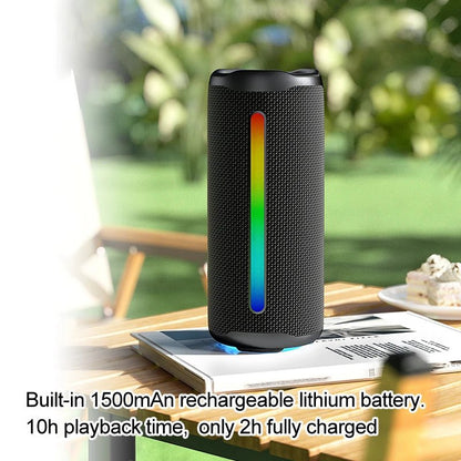 Electronic Gadgets RGB Bluetooth Speaker with HD Sound Portable Wireless IPX5 Waterproof Speaker BT5.3 for Home/Outdoor/Beach - Shengyao Chuangqi (HK) International Limited