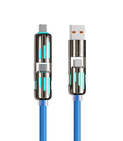 4-in-1 Fast Charge Data Cable – 240W