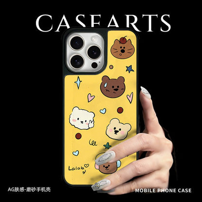 High - end new iPhone16 mobile phone case 15 magnetic AG matte carbon fiber pattern iPhone14Promax is suitable for iPhone13 cartoon iPhone12 mobile phone case. - Shengyao Chuangqi (HK) International Limited