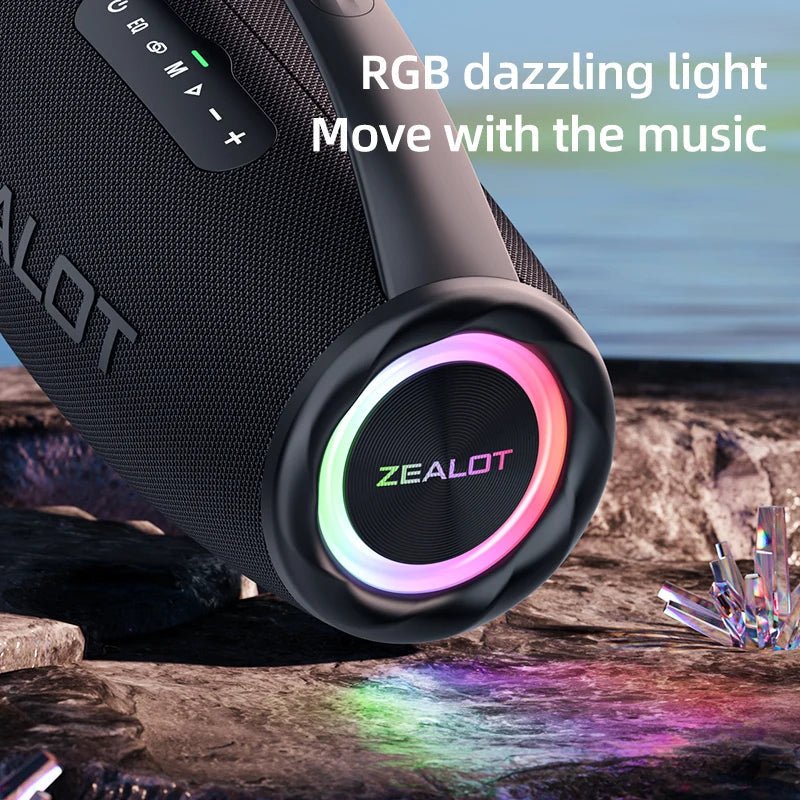 High Quality Zealot S97 80W Portable Loud Outdoor Active Speakers with Bass for Mobile Phone Use - Shengyao Chuangqi (HK) International Limited