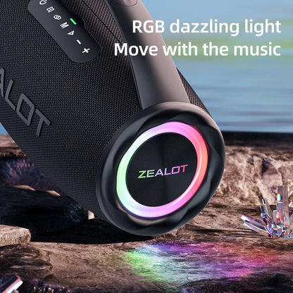 High Quality Zealot S97 80W Portable Loud Outdoor Active Speakers with Bass for Mobile Phone Use - Shengyao Chuangqi (HK) International Limited