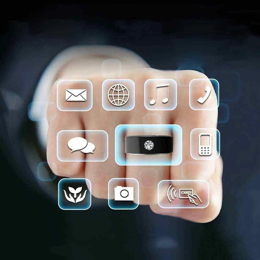 Intelligent Multi - functional NFC Smart Ring - Shengyao Chuangqi (HK) International Limited