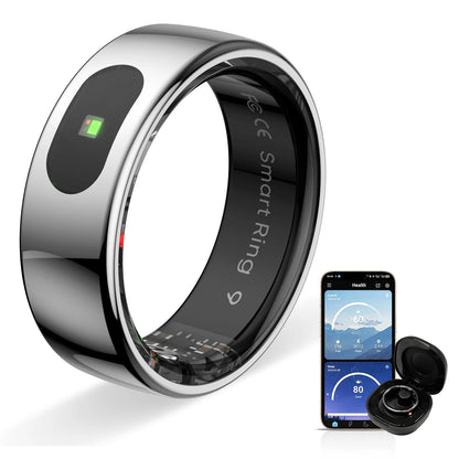 IP68 Waterproof Smart Ring for Women Men Health Tracker Fitness Gesture Control Heart Rate Blood Pressure Monitoring Lighting - Shengyao Chuangqi (HK) International Limited