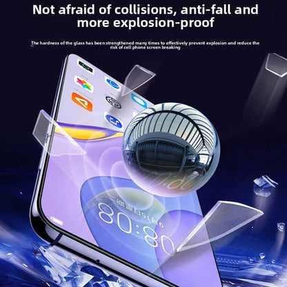 iPhone15 for Apple iPhone16 mobile phone tempered film iPhone14Pro max anti - privacy film iPhone13Pro eye protection green light - Shengyao Chuangqi (HK) International Limited