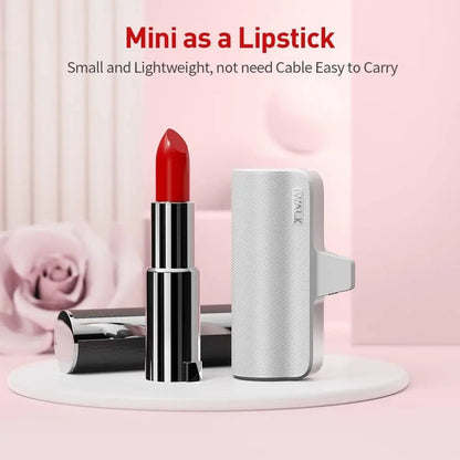 IWALK Mini Portable Power Bank Built - in iphone Plug Small Size Mobile Charger Battery Capsule Phone Power Station for Daily Use - Shengyao Chuangqi (HK) International Limited