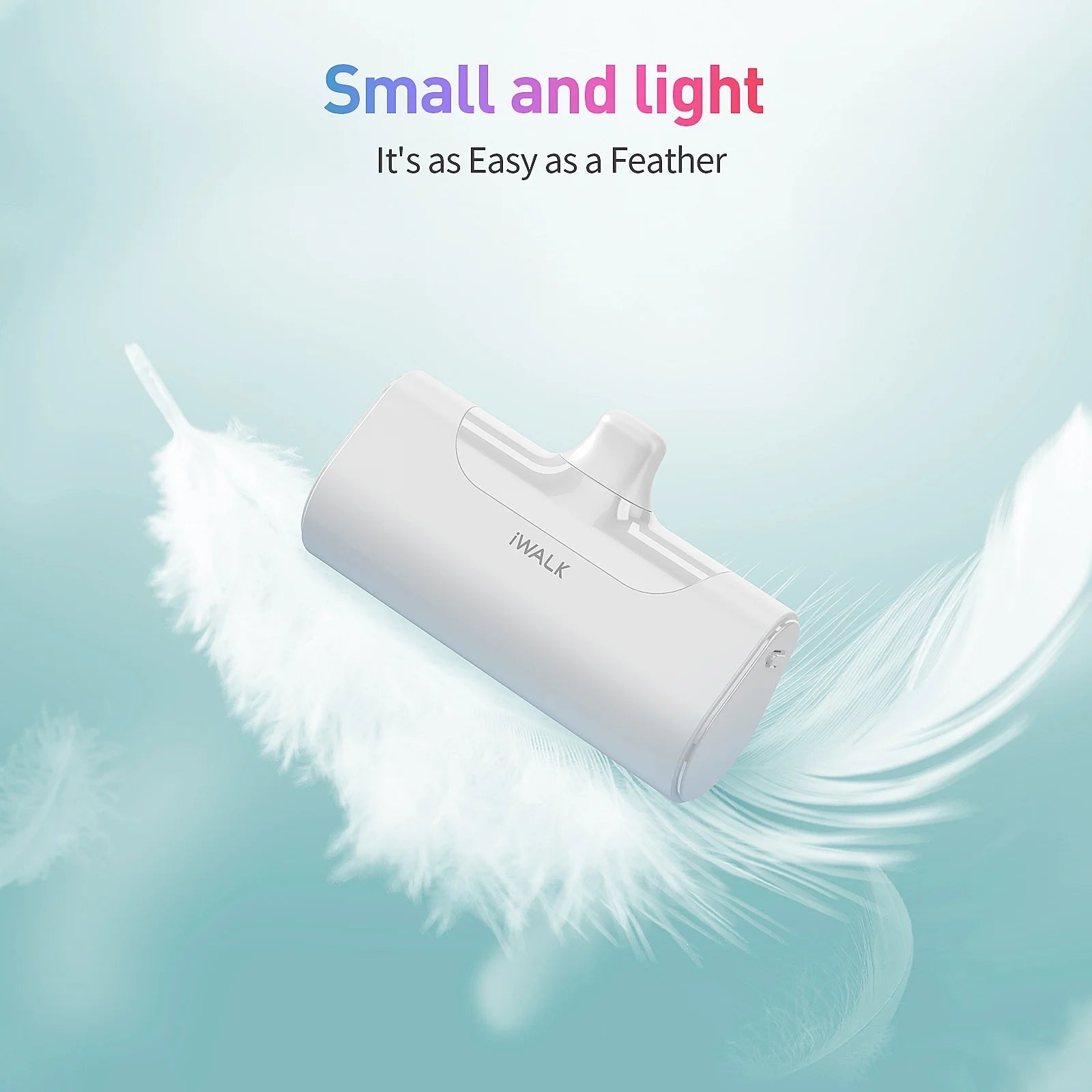 IWALK Real at a Loss Good Quality 4500mAh Portable Charger Mini Power Bank with iPhone Plug and LED Display 2 - in - 1 Packaging - Shengyao Chuangqi (HK) International Limited
