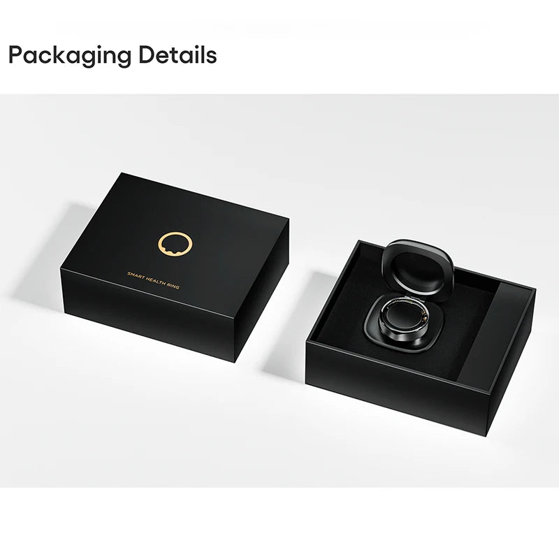 J - Style 2301A Waterproof Stainless Steel bluetooth Smart Health Rings Fitness tracker for Men Women Girls Boy Couples Phone 2023 - Shengyao Chuangqi (HK) International Limited