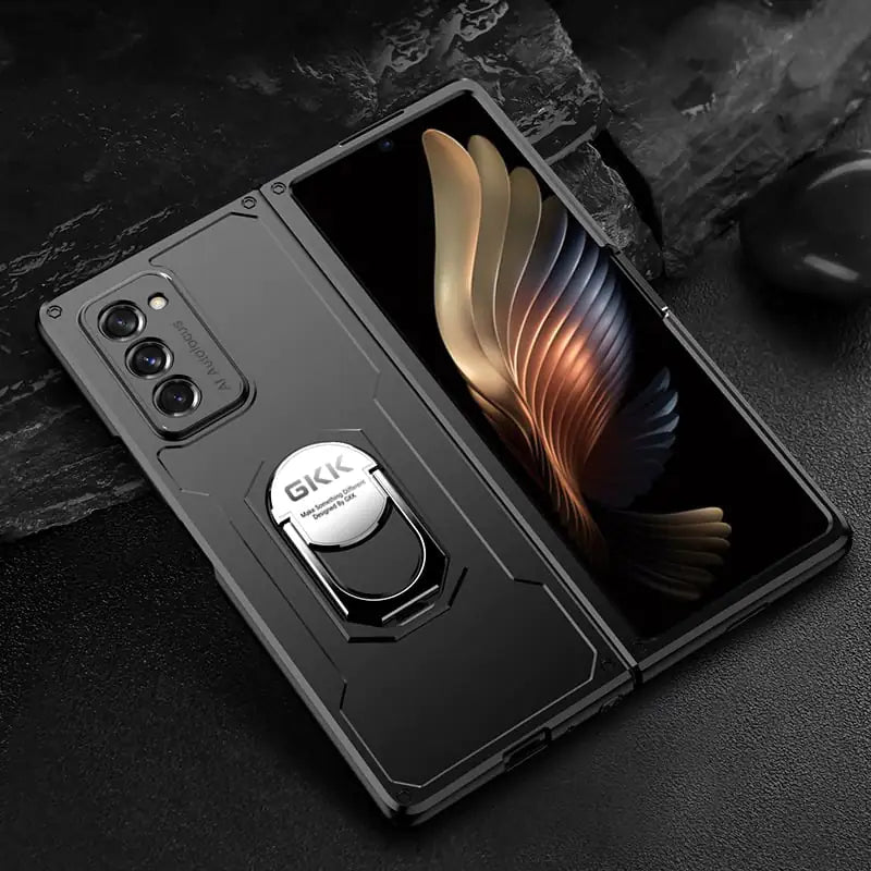 Magnetic Phone Case with Stand - Full-Body PC Material, Stylish Design for Daily Use