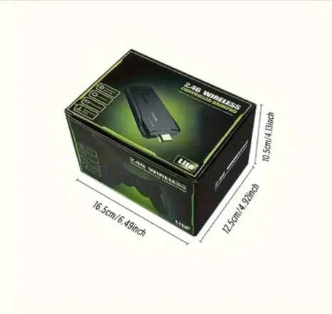 M8 Portable Gaming Handheld with Wireless Controller &amp; 64GB SD Card - Ultra-Portable Gaming Device for Gamers
