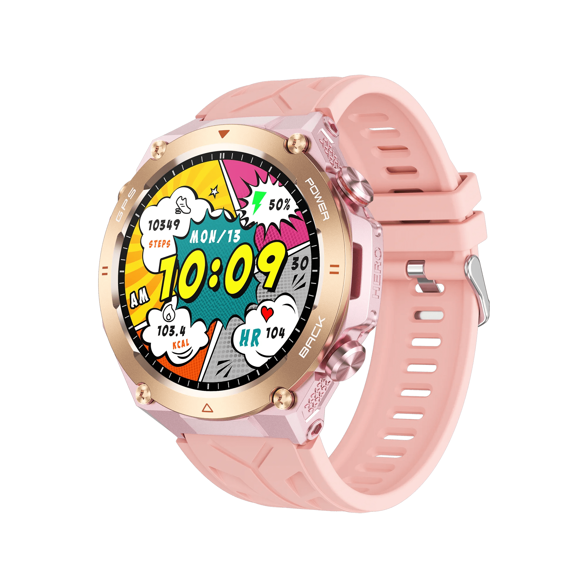 KC82 GPS Smartwatch for Men - Outdoor Tracking, Altitude/Compass/Barometer &amp; AI Assistant - Shengyao Chuangqi (HK) International Limited