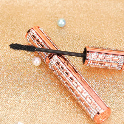 5D Stereo Mascara with Curling Brush for Long Lashes