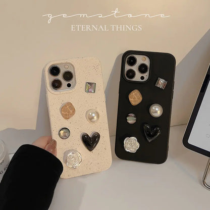 Premium Gemstone Phone Case for iPhone 14/13/12/11 Pro Max