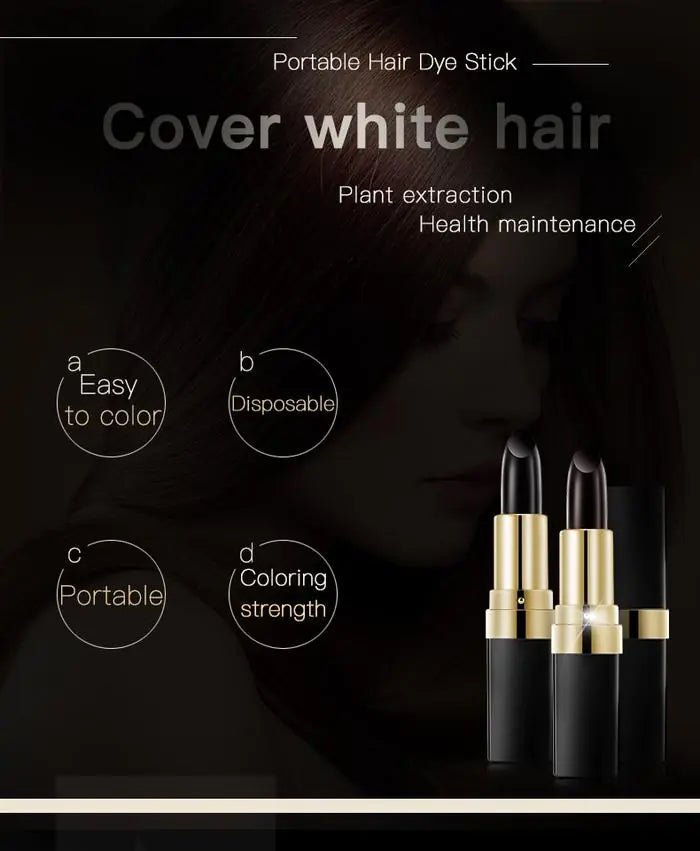 Lai Mei 3.8g Hair Dye Stick for Quick Gray Coverage - Shengyao Chuangqi (HK) International Limited