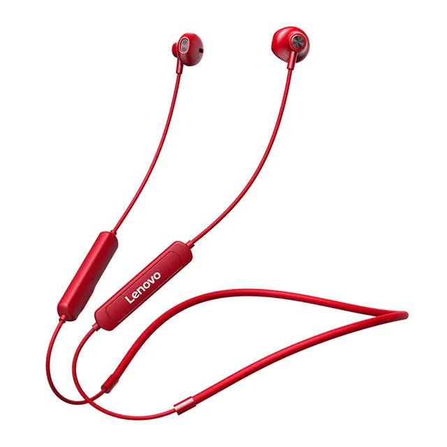 Lenovo SH1 Bluetooth Neckband Earphones IPX5/IPX4 Waterproof HD Audio - Shengyao Chuangqi (HK) International Limited
