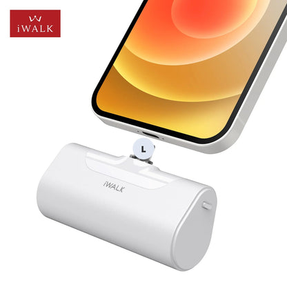 Local US Stock Clearance Sale Small Mini Size Built - in Plug Factory Portable Charger Battery Pack Power Bank for Phone - Shengyao Chuangqi (HK) International Limited
