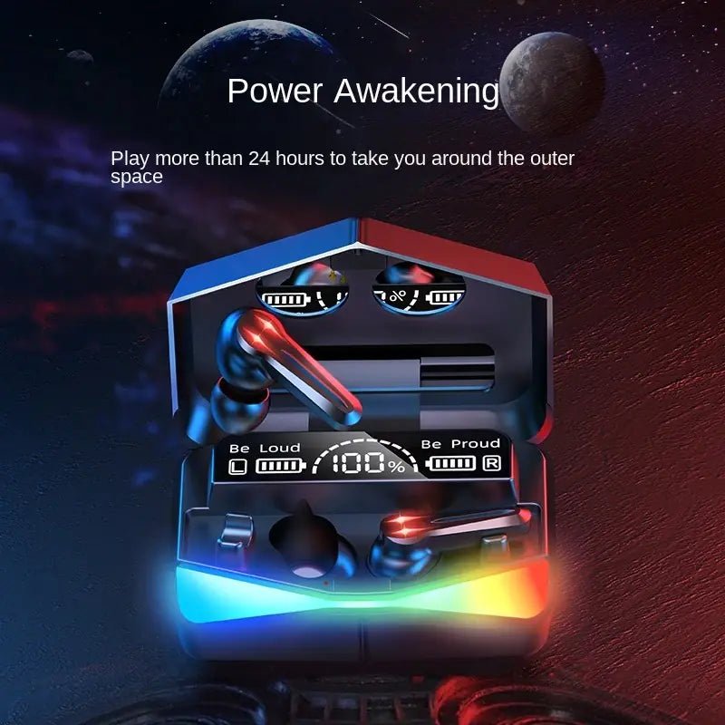 M28 Bluetooth 5.3 Wireless Sport Earphones - 10m Range, IPX3 Waterproof, HD Calls, Stylish Design - Shengyao Chuangqi (HK) International Limited