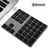 Mini 34Keys Number Keyboard Laptop Rechargeable BT3.0 Keyboard Calculator Wireless Numeric Keypad Keyboard - Shengyao Chuangqi (HK) International Limited
