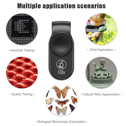Mini Pocket Camera Lens Digital Microscope for Mobile Smart Cell Phone Smartphone - Shengyao Chuangqi (HK) International Limited