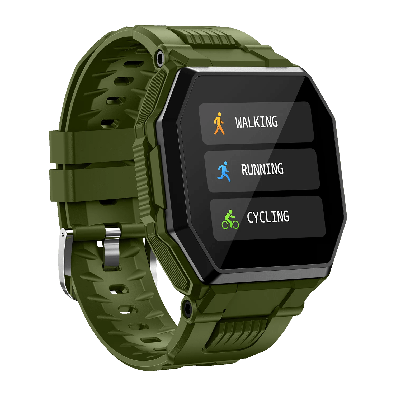 New Age S9 High Quality Ios Android Leather Strap Polar Sport Gps Green Colour Smart Watches - Shengyao Chuangqi (HK) International Limited