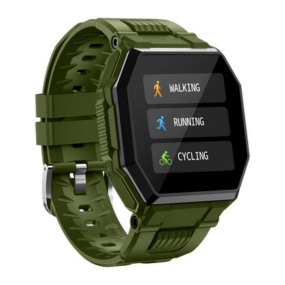 New Age S9 High Quality Ios Android Leather Strap Polar Sport Gps Green Colour Smart Watches - Shengyao Chuangqi (HK) International Limited