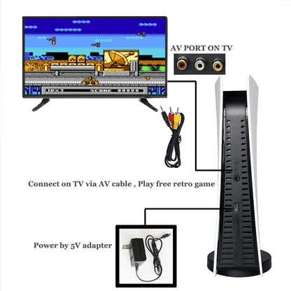 New Classic Mini TV Game Console 8 Bit Game Cartridge with 200 AV Out G155 Retro Video Game Station with Dual Wired Controller - Shengyao Chuangqi (HK) International Limited