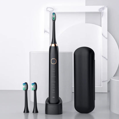 New Hot Selling Wholesale 8 Heads Family Using Waterproof Box Power Battery Soft Gift Packing Dupont Electric Sonic Toothbrush - Shengyao Chuangqi (HK) International Limited