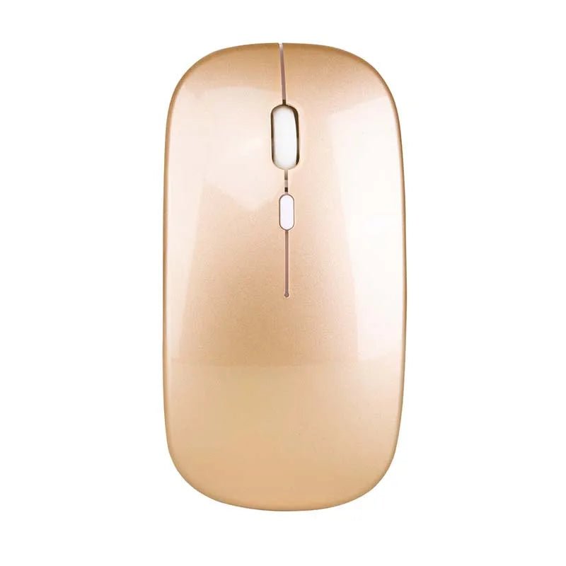 New Slim Mute 1600DPI Ergonomic Optical Mouse Charging 2.4G Wireless Mouse for Laptop PC Office Home - Shengyao Chuangqi (HK) International Limited