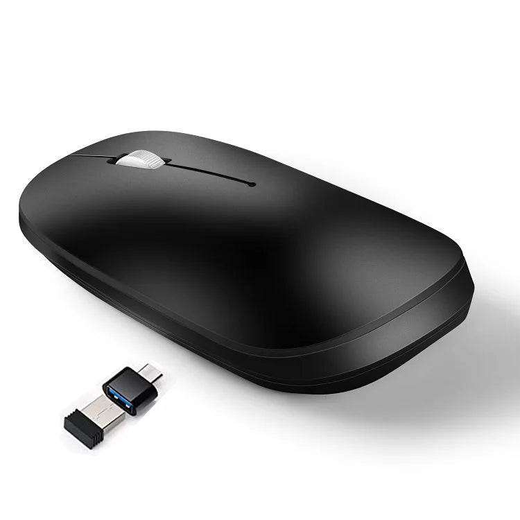 New Ultra Slim Wireless Charging Mute Mouse 2.4G 1600dpi Dual - Mode Mouse for Mac ipad IOS - Shengyao Chuangqi (HK) International Limited