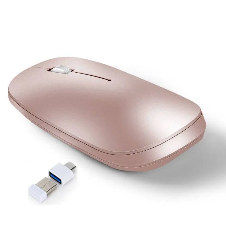 New Ultra Slim Wireless Charging Mute Mouse 2.4G 1600dpi Dual - Mode Mouse for Mac ipad IOS - Shengyao Chuangqi (HK) International Limited