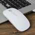 OEM Custom Computer Laptop High Quality White Cute Silent Slim Charging BT 2.4Ghz Wireless Mouse - Shengyao Chuangqi (HK) International Limited