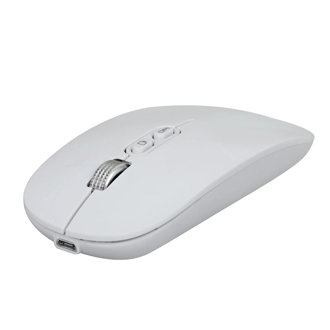 OEM Custom Computer Laptop High Quality White Cute Silent Slim Charging BT 2.4Ghz Wireless Mouse - Shengyao Chuangqi (HK) International Limited