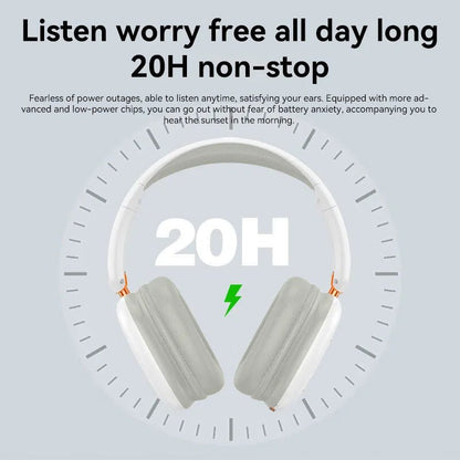 Over Ear Stereo Earphones B300 Sports Gaming Headset 40mm Drivers LED Indicator Light Wireless Headphone With Mic for Laptop - Shengyao Chuangqi (HK) International Limited
