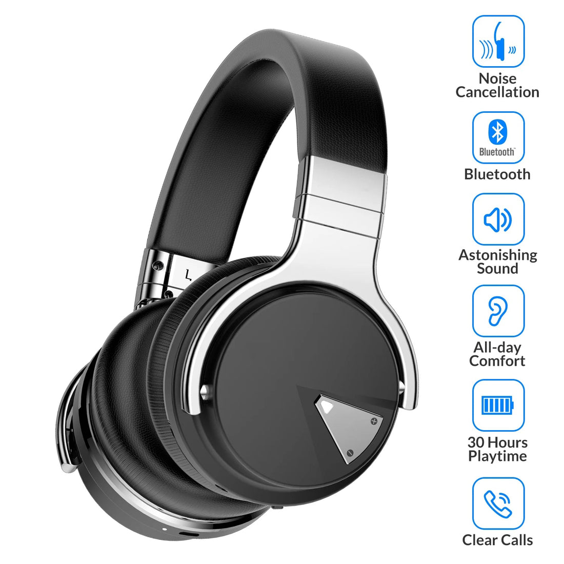 Over - ear Wireless BT Headphones 750mAh Wireless Headphone Comfortable Earphone Headset - Shengyao Chuangqi (HK) International Limited