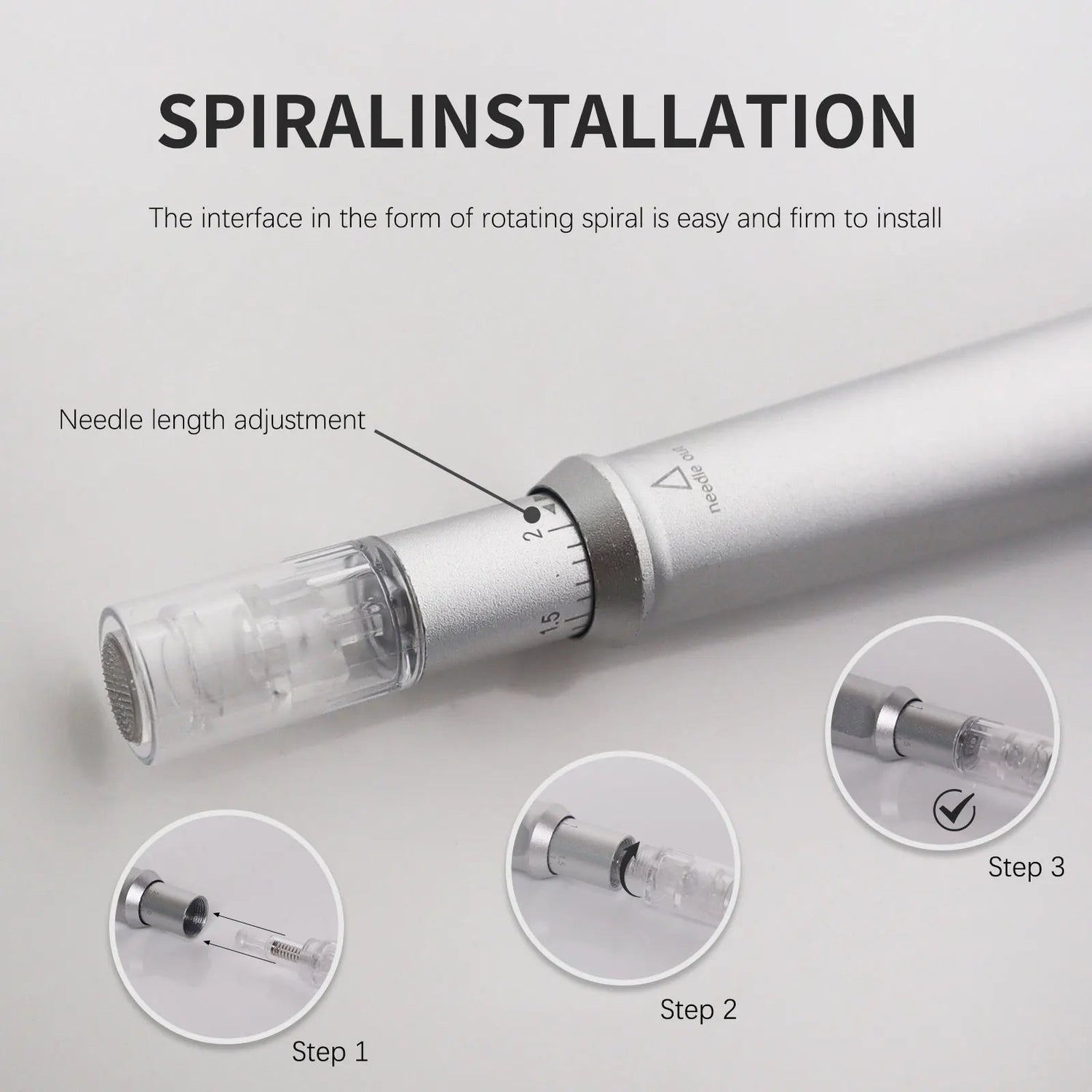 Portable Facial Tightening Device Anti - Wrinkle Tightening Tool Dermaroller for Wrinkle Removal - Shengyao Chuangqi (HK) International Limited