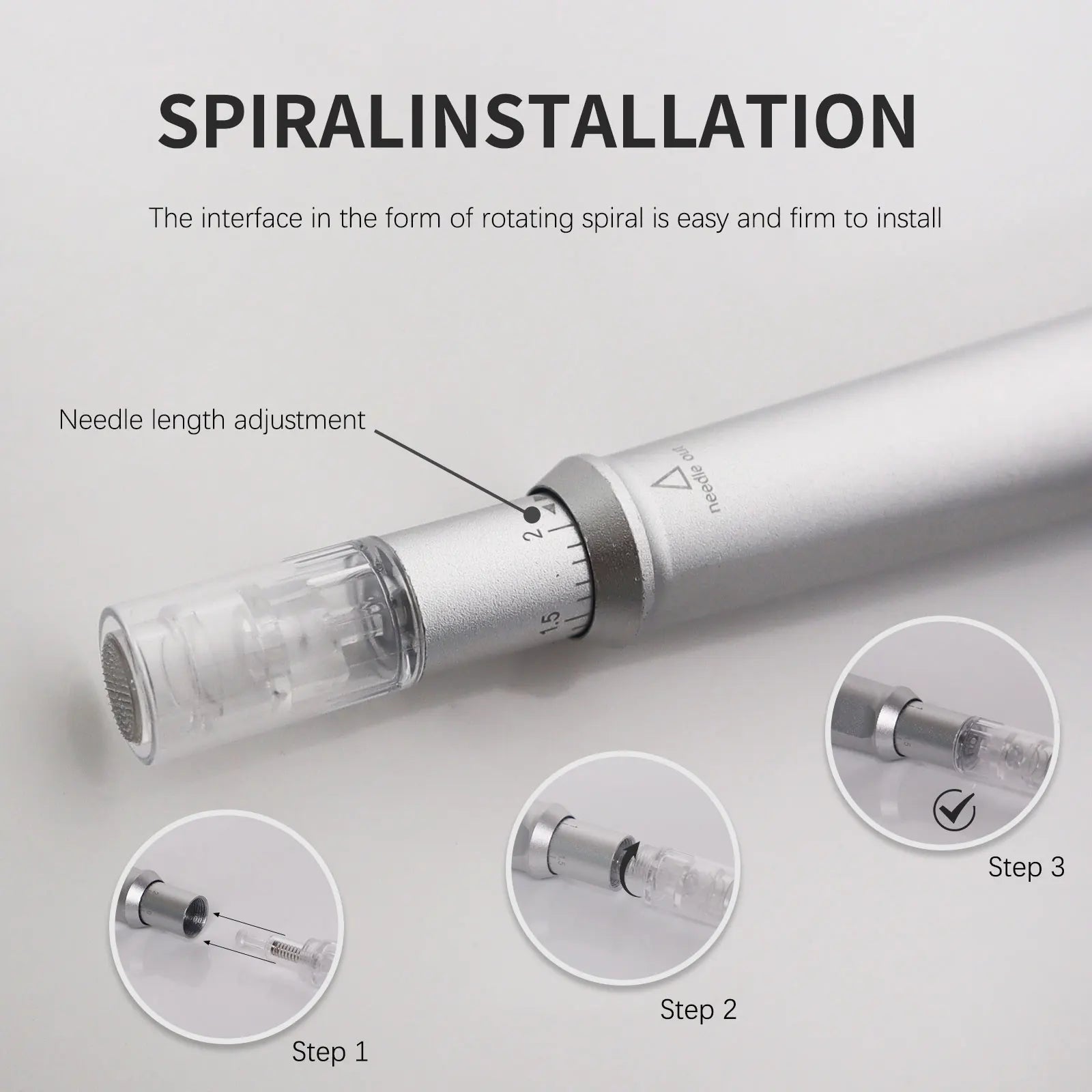 Portable Facial Tightening Device Anti - Wrinkle Tightening Tool Dermaroller for Wrinkle Removal - Shengyao Chuangqi (HK) International Limited