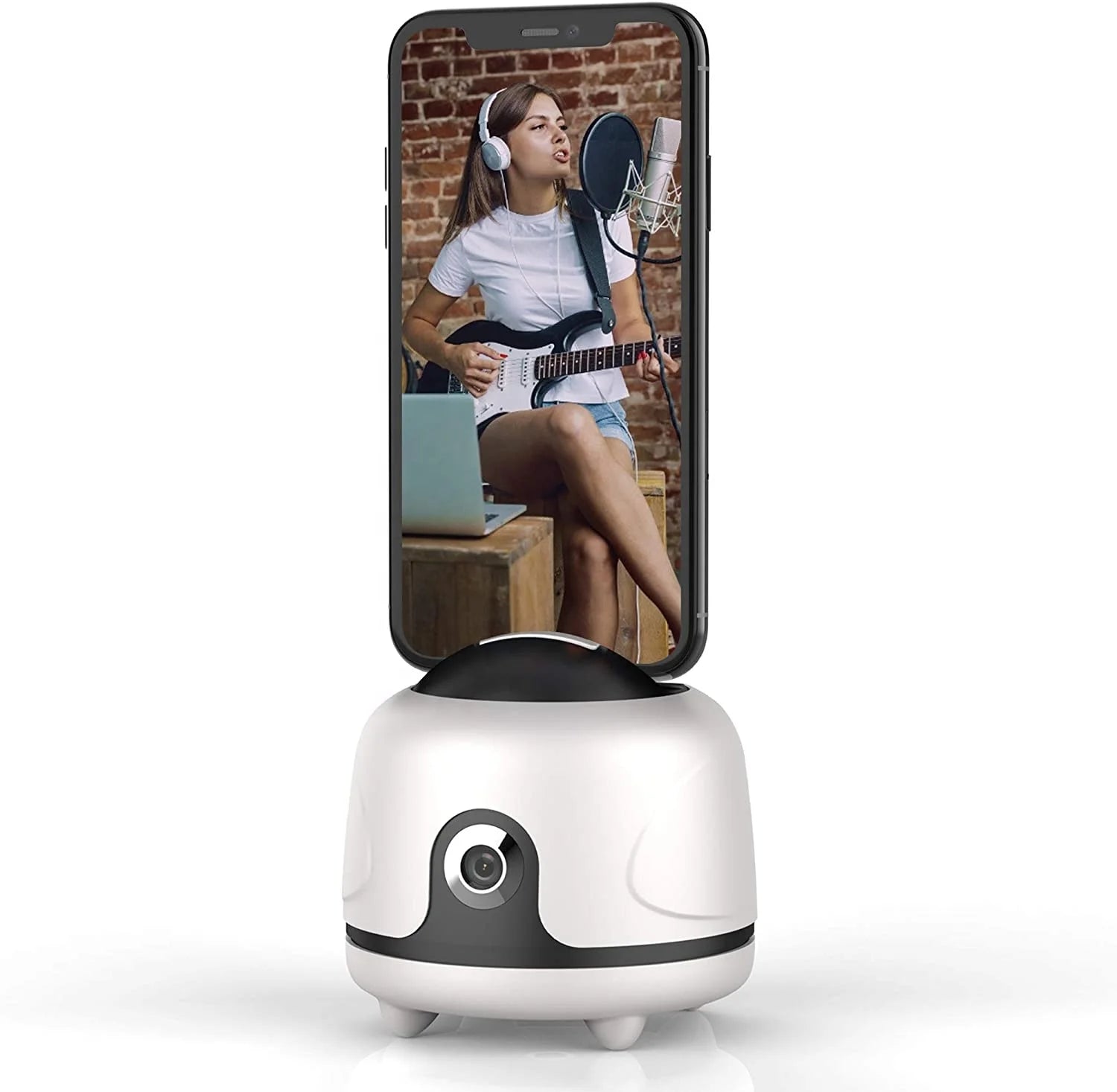 Rechargeable Wholesale Object Tracking Holder Selfie 360 Rotation Smart Shooting Face Tracking Phone Holder - Shengyao Chuangqi (HK) International Limited