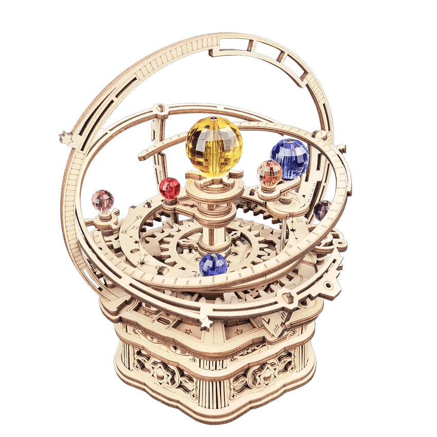 Robotime AMK51 Starry Night 3D Wooden Diy Handmade Assembled Jigsaw Puzzles for Dropshipping - Shengyao Chuangqi (HK) International Limited