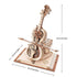Robotime US Warehouse DIY Assemble Toys AMK63 Magic Cello Music Box Model Kits 3D Wooden Puzzle for Drop Shipping - Shengyao Chuangqi (HK) International Limited
